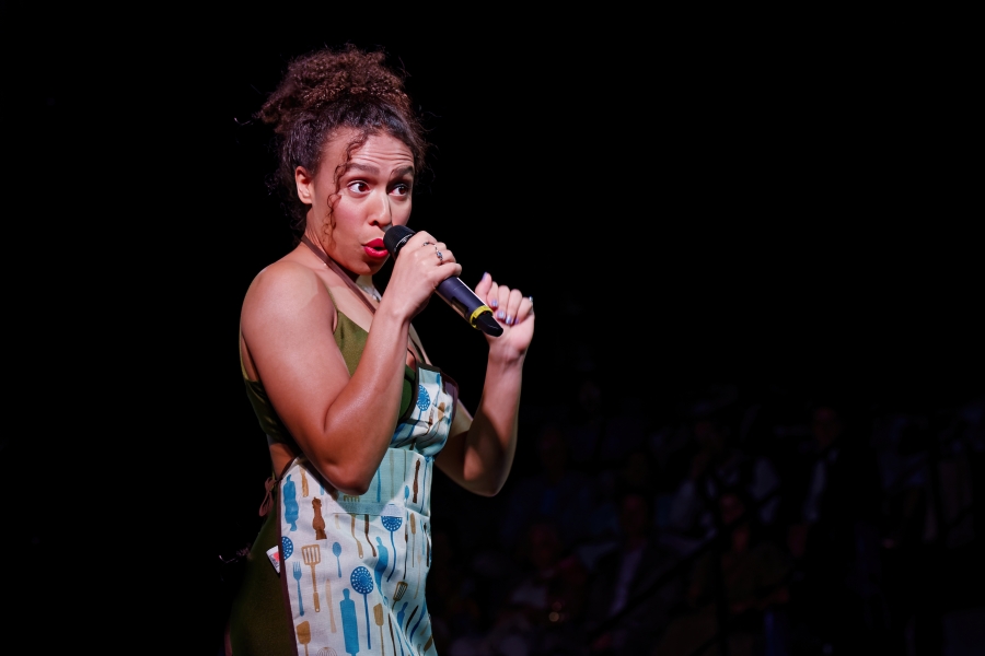 woman performing at the 2024 gala