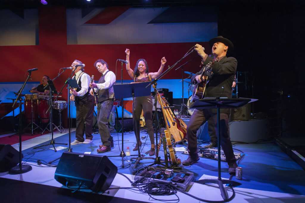 live band performance