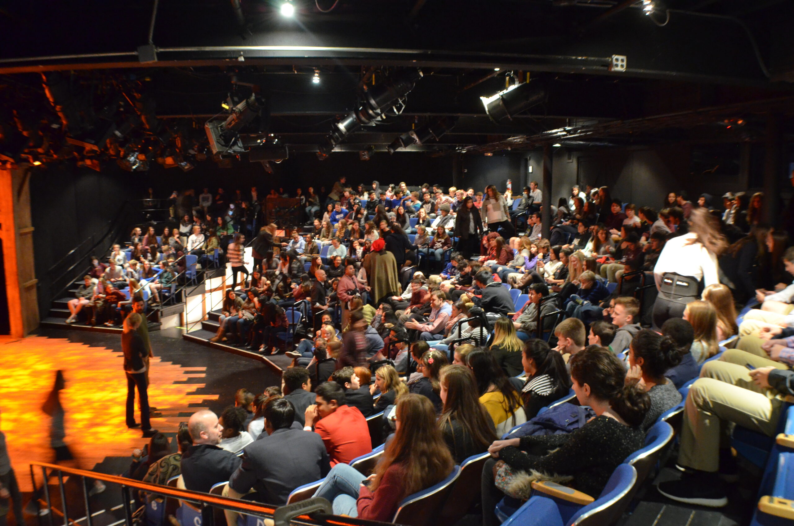 live audience full house