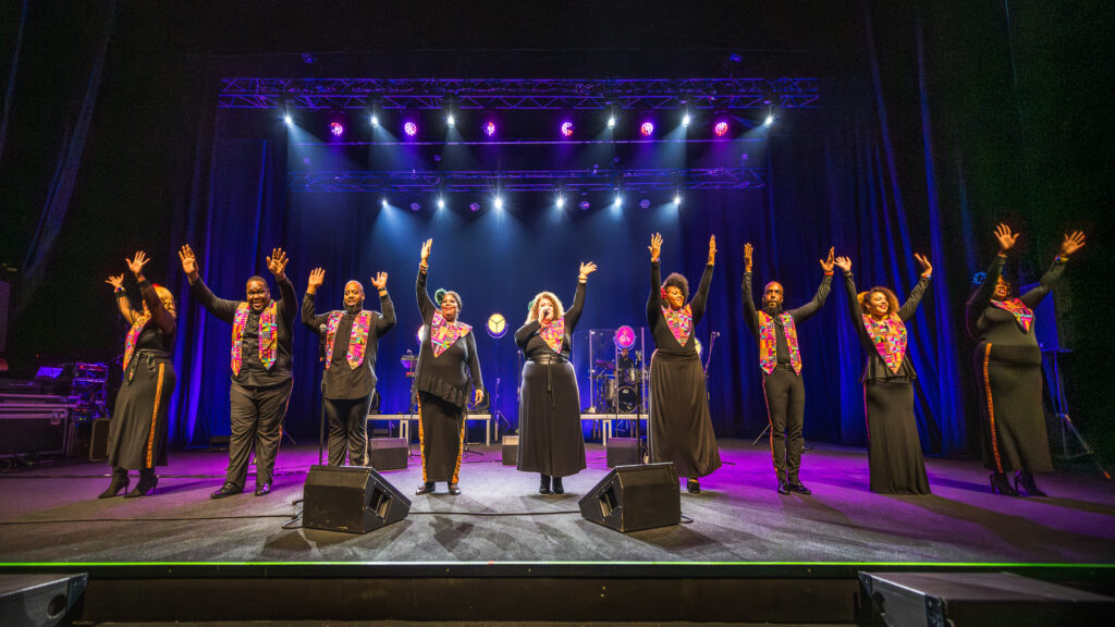 performance from the harlem gospel choir