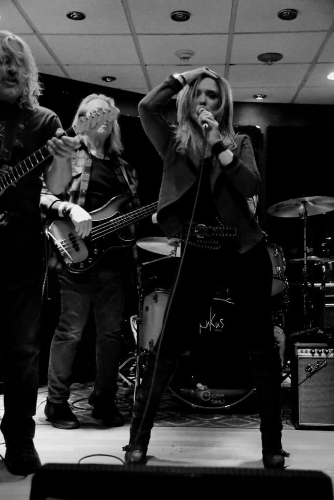 Led Zeppelin tribute band The Surfcasters performing at Bay Street Theater