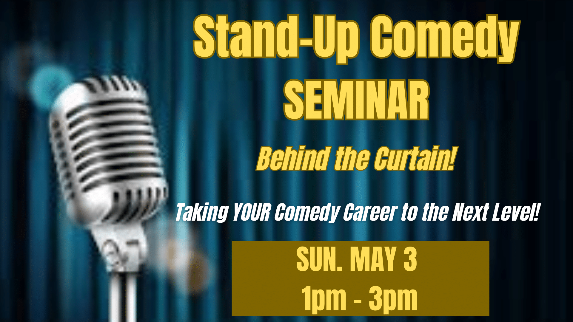Stand Up Comedy Seminar at Bay Street Theater with Paul Anthony — comedy workshop for performers in Sag Harbor