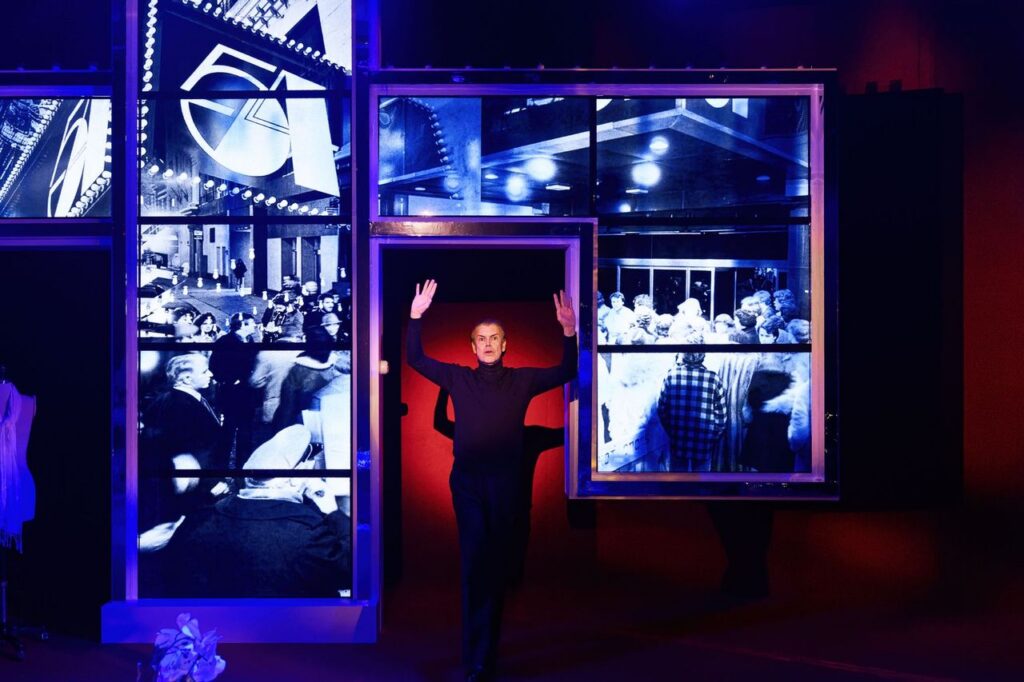 Matt McGrath as Mister Halston at Bay Street Theater
